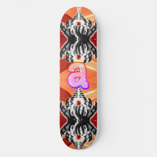 "a" Hände Skateboard
