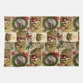 A Happy Christmas Tide Geschirrtuch