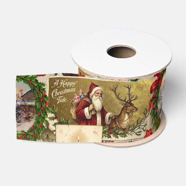 A Happy Christmas Tide Ripsband (Spule)