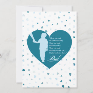 A happy father's day message einladung