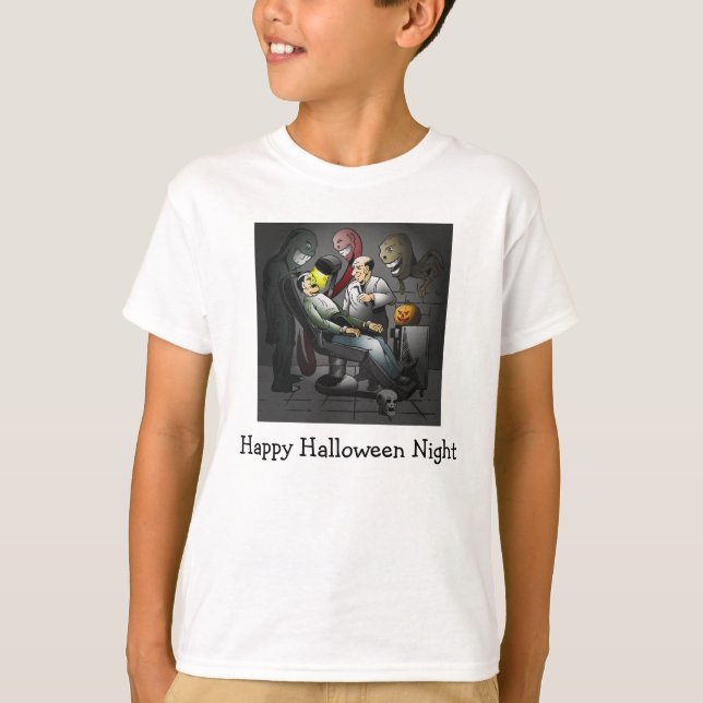 A Happy Halloween Night at the Dentist T-Shirt (Vorderseite)