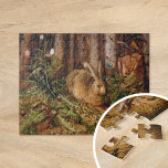 A Hare in the Forest | Hans Hoffmann<br><div class="desc">A Hare in the Forest (c. 1558) by German artist Hans Hoffmann. Hoffmann specialized in nature studies, many of them copied from or based on Albrecht Dürer's work.
Use the design tools to add custom text or personalize the image.</div>