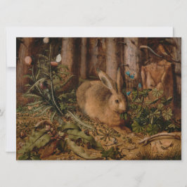 A Hare in the Forest (von Hans Hoffmann) Karte