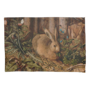 A Hare in the Forest (von Hans Hoffmann) Kissenbezug