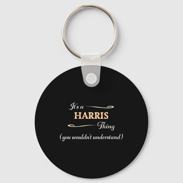 A Harris Thing Kamala Harris 2024 Election Anti Schlüsselanhänger (Vorderseite)