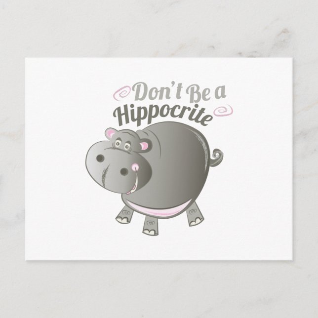A Hippocrite Postkarte (Vorderseite)