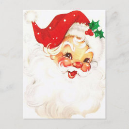 A Holly, Jolly Apple Cheeked Santa Claus, Teil 1 Postkarte