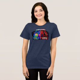 A House Divided - Roblox Dndys Wrld v Animal Hosp Tri-Blend Shirt