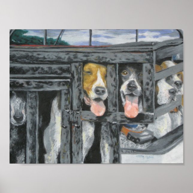 "A Hunting We Will Go" Poster (Vorne)