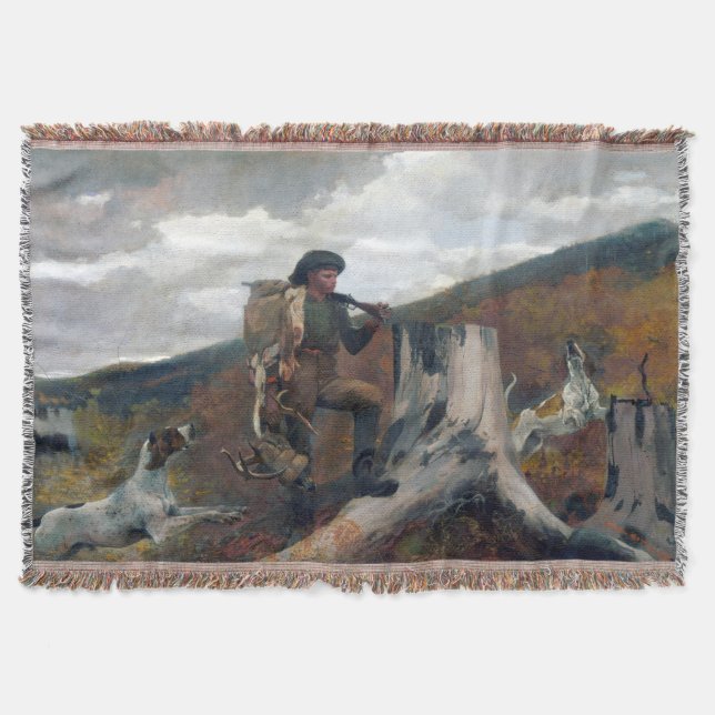 A Huntsman and Hogs Winslow Homer 1891 Decke (Vorderseite)