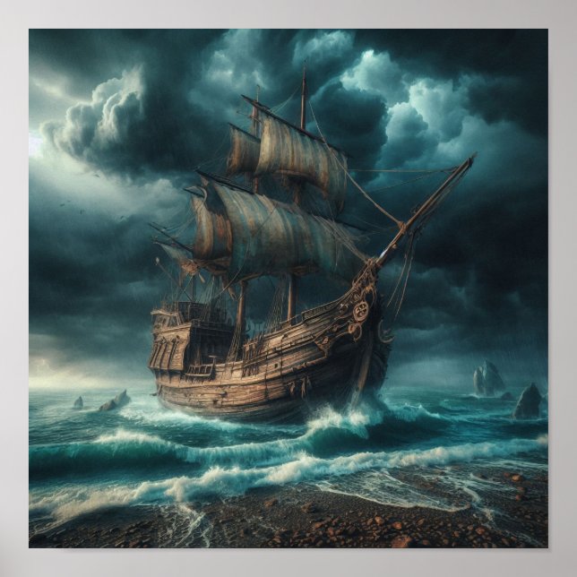 A.I. Altes Schiff Poster (Vorne)