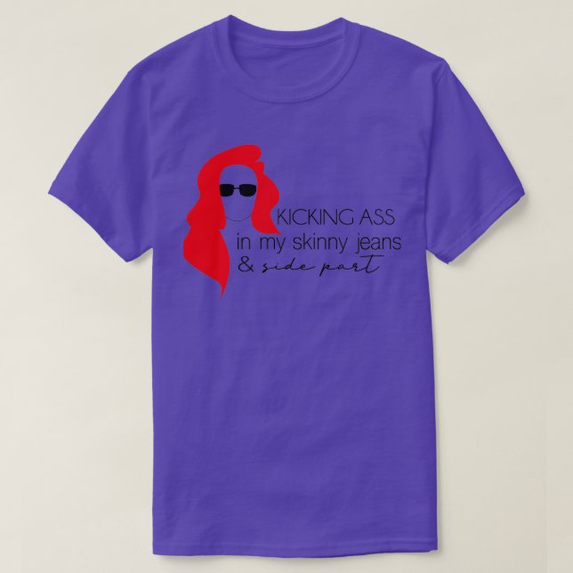 A in meiner magischen Jeans und Teil 2 T-Shirt (Design vorne)