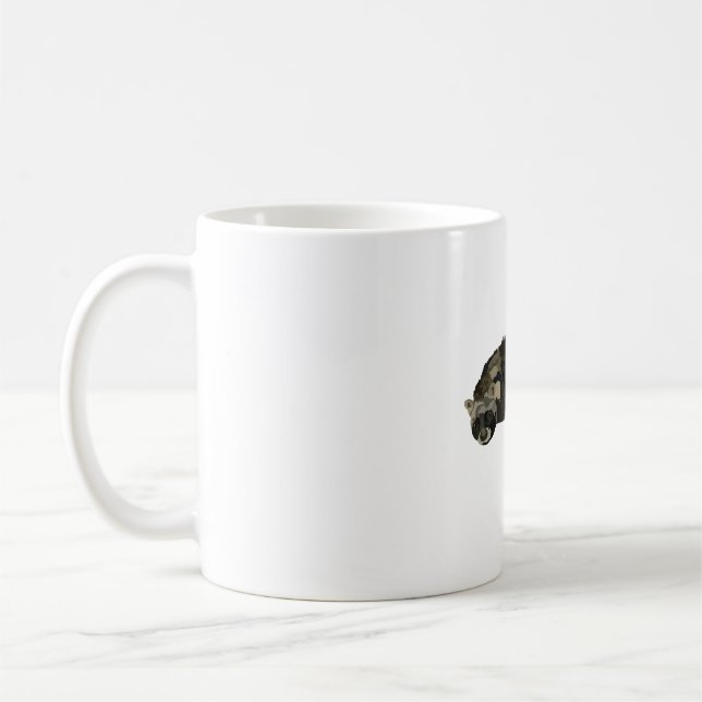 A is for African Civet Kaffeetasse (Links)