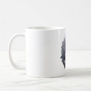 A is for African crested porcupine Kaffeetasse