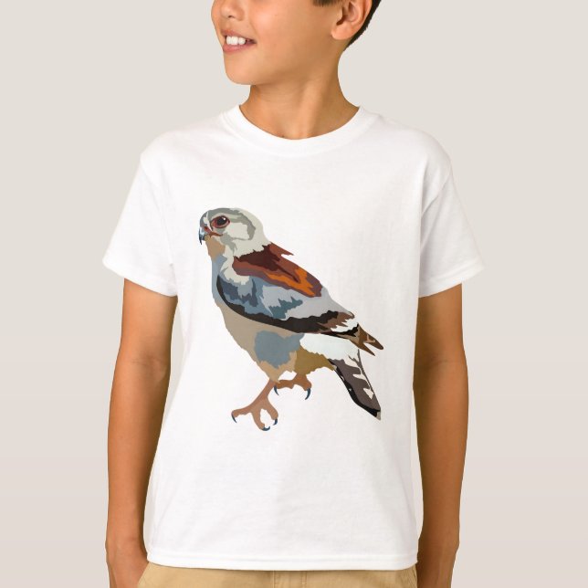 A is for African Pygmy Falcon T-Shirt (Vorderseite)