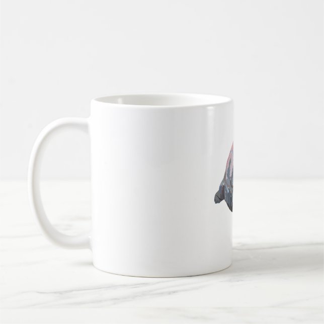 A is for Aldabra Tortoise Kaffeetasse (Links)
