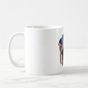 A is for Asian Elephant Keeper Kaffeetasse