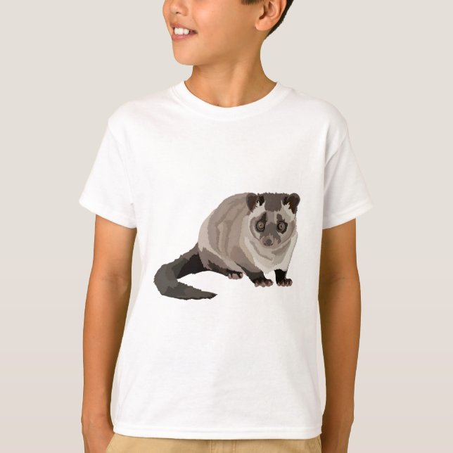 A is for Asian Palm Civet T-Shirt (Vorderseite)