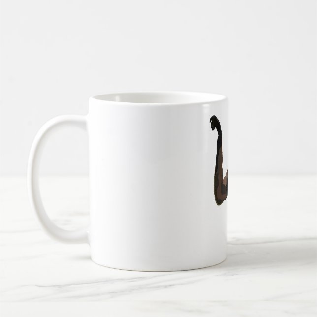 A ist für Agile Gibbon Kaffeetasse (Links)