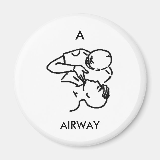 A ist für AIRWAY - Magnet (Vorne)