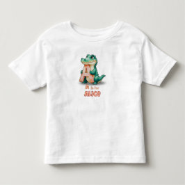A ist für Alice – Personalisiertes T-Shirt für Kle