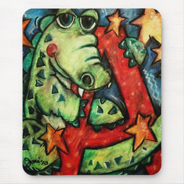 A ist für Alligator Mousepad (Vorne)