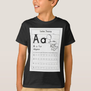 A ist für Alligator T-Shirt