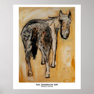 A ist für Appaloosa Poster