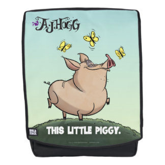 A.J. HOGG "PEU" SAC À DOS PORCIN