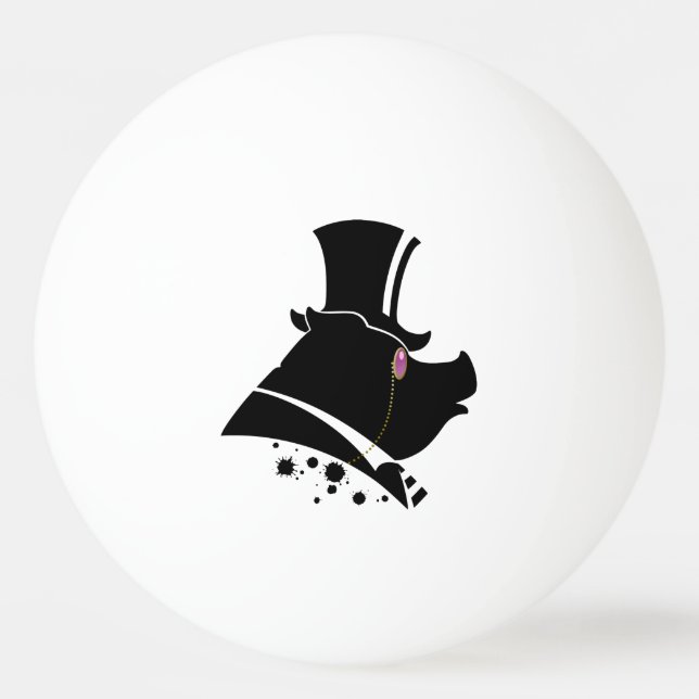 A. J. HOGG PING PONG BALL TISCHTENNISBALL (Vorderseite)
