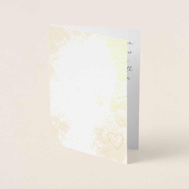 À jamais vôtre, Saint-Valentin Carte de vœux pliée (Devant)