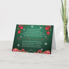 A Jingle Bells Holiday Parody - Jingle Smells Dankeskarte