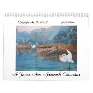 "A Jones Ave Artwork - Gaylord Perry" Kalender