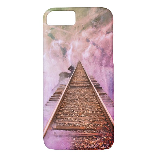 A journey less traveled phone case.  Case-Mate iPhone hülle (Rückseite)