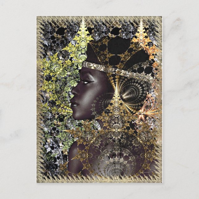 A Jungle Night Chameleon Postkarte (Vorderseite)