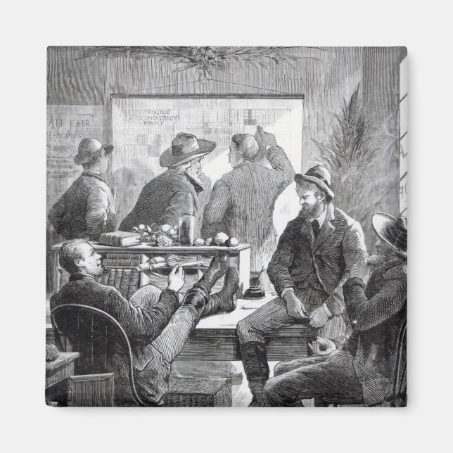 A Kansas Land Office Magnet (Vorne)