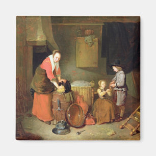 A Kitchen Räume, 17. Jahrhundert Magnet