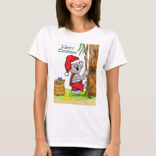 A Koala Frohe Weihnachten T-Shirt