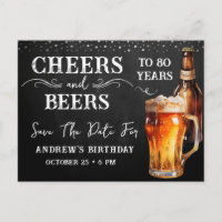 À la bière, carte d'anniversaire pour sauver la da