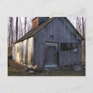 À la cabane à sucre postkarte