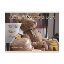 À la meilleure maman | Carte postale Blue Beach So