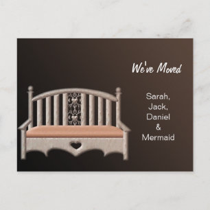 à la mode nous avons déplacé la carte postale