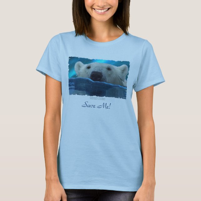 "À LA RECHERCHE DE GLACE" Tops & T-shirts (Devant)