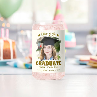 À la réussite du diplômé Photo personnalisée Nom F