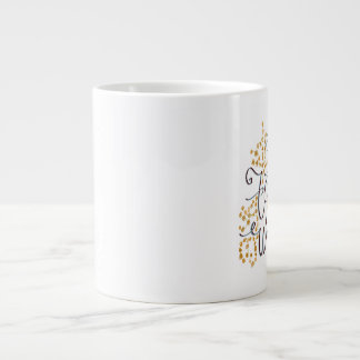 à la tasse du monde, la main gauche