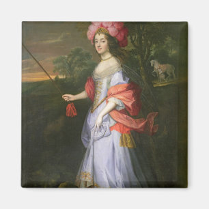A Lady in Masquerade Costume, c.1679 Magnet
