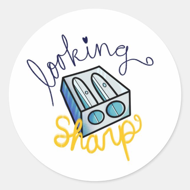 A L'Air De Sharp ! Stickers Classe (Devant)