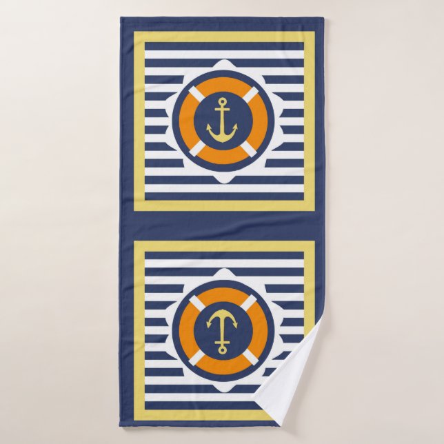 À l'Ancre (Serviette de bain)