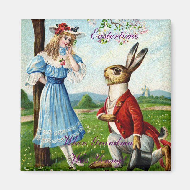 A L'Est Quand Grand-Mère Était Jeune Magnet (Devant)