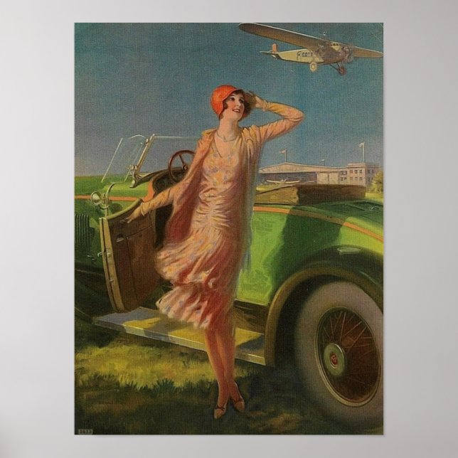 À l'heure - Edward Mason Eggleston Poster (Devant)